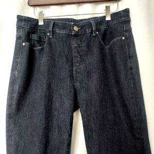Soft Surroundings Dark Wash Casual Soft Jeans